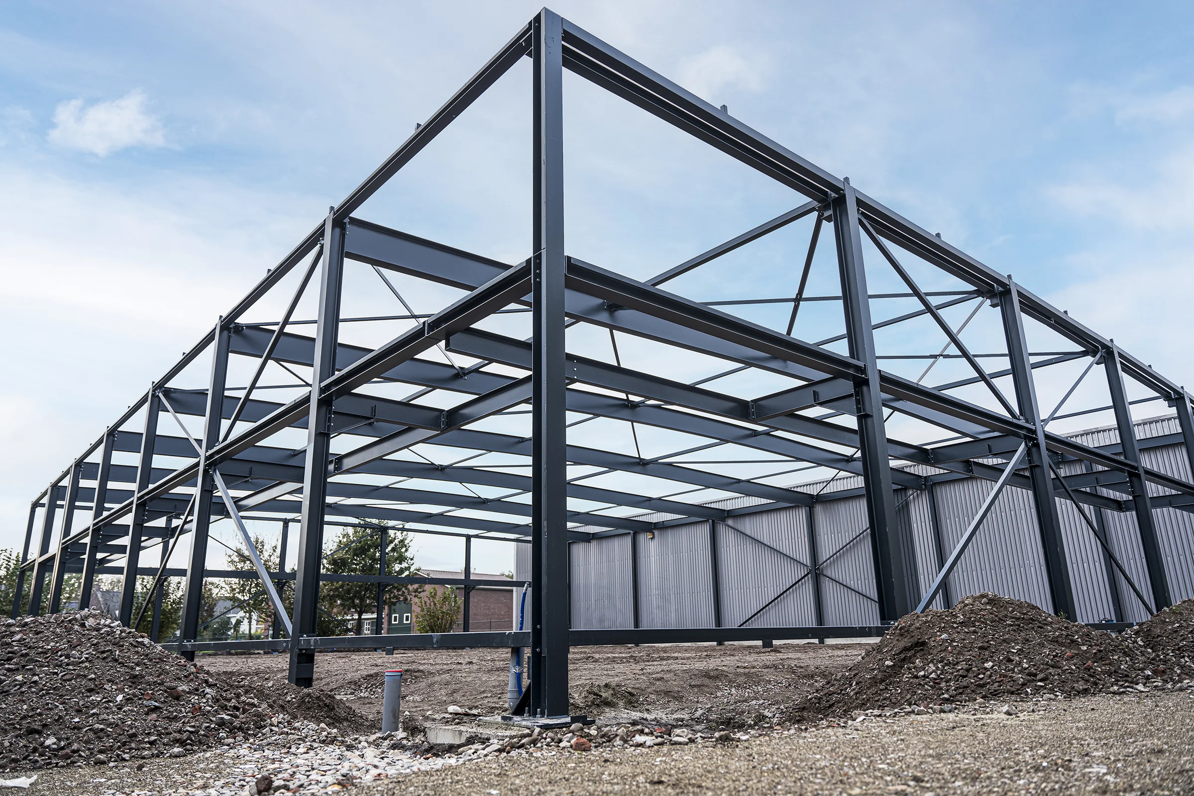 Een Staalconstructie Op Maat PMC Staalbouw Een Staalconstructie Op Maat PMC Staalbouw